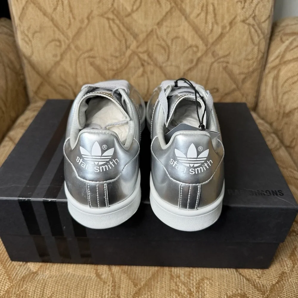Raf Simons x Stan Smith 'Silver Metallic' AQ2643‎ - Size 9 VNDS!